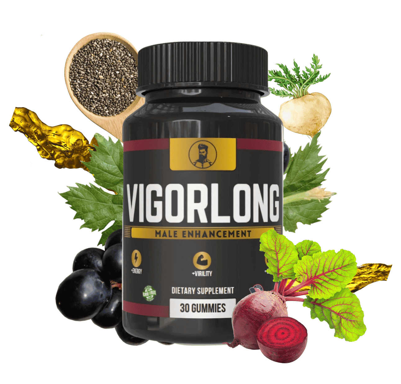 VigorLong supplement bottle